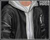 [MM] Leather Bomber