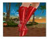 red boots