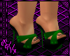 :V: Cutie Gr/Blk Sandals