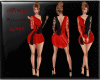 Red & Black Beauty Dress