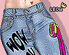 𝙻. | Pop Art Jeans 1