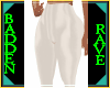 White LB leggings