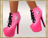 ~H~Heart Shoes Pink