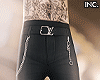 inc. Pants Black + Chain