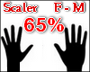 Scaler Manos 65% F - M