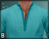 Teal Beach Shirt Shorts