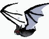Grey and white bat