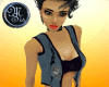 (MSis)Jean Skull Vest