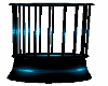 blue dance cage