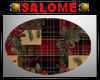 Oval Rug Christmas