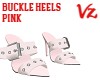 Buckle Heels Pale Pink