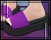   y2k slides / violet
