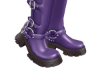 IVY PURP BUCKLE BOOTS