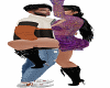 Dança sexy casal