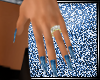 Bombshell Blue Nails