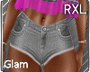 Grey Mini Shorts RXL