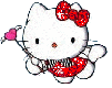 Hello Kitty Sending Love