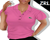 ZRL - LACOSTE PINK POLO