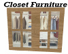 Closet clothes furniture