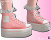 K! Pink Sneakers