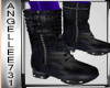 JEAN BOOTS-BLACK LEATHER
