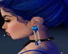 Sapphire Drop Earring