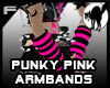 Punky Pink ArmBands F