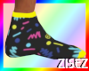 90s Neon Funky Socks