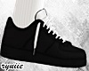 Black Sneakers w, Socks