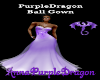 PurpleDragon Ball Gown