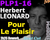 Herbert LEONARD -Plaisir