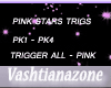 V-PINK STARS TRIGS