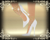 (WK) Chained Pumps white