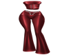 wicked leather set red