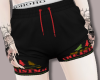 Shorts Xmas Black