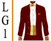LG1 Red & Gold Suit