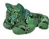 circuit cat couch green