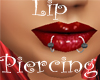 ~B~Lip Piercing Slvr/Blk