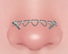 Heart nose chain