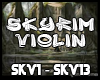 ]-[ Skyrim Violin