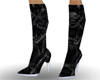 ! Black Marble Boots