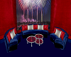 Red White Blue Sectional