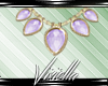 Birdie Purple Necklace