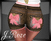 Bo Peep Bow Jeans - Pink