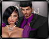Blk/P SuitOutfit Couple