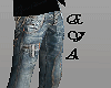 jeans male blue