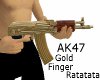 AK47 Gold Finger