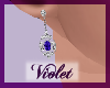 (V) Sapphire Earrings