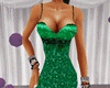 Mae Green Short Dress
