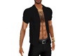 CK Male Black Open Shirt